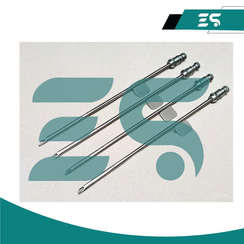 02 Gubisch Suction Raspatory 4mm Diameter, 17cm, With Guide, Straight - Image 2