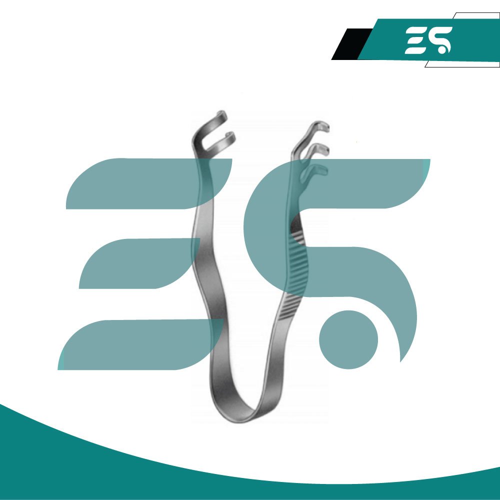 04 Finsen Retractor 2X3 Prongs 5cm - Image 2