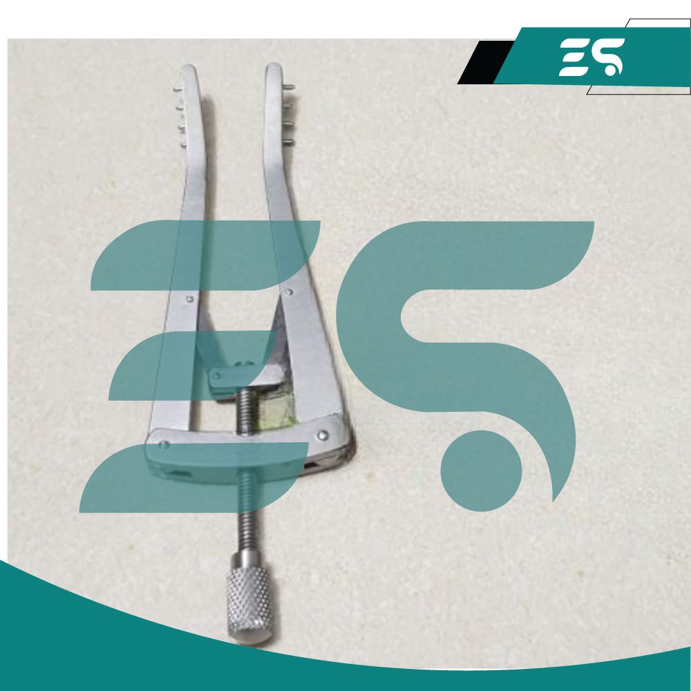 08 ALM Retractor 5mm Deep Prongs 10cm - Image 2