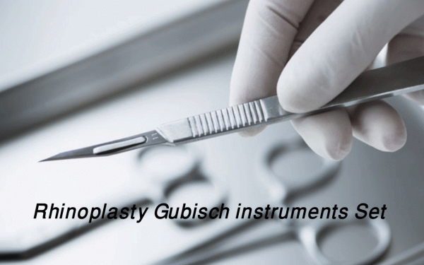 0005 Rhinoplasty Gubisch Instruments Set - Image 1