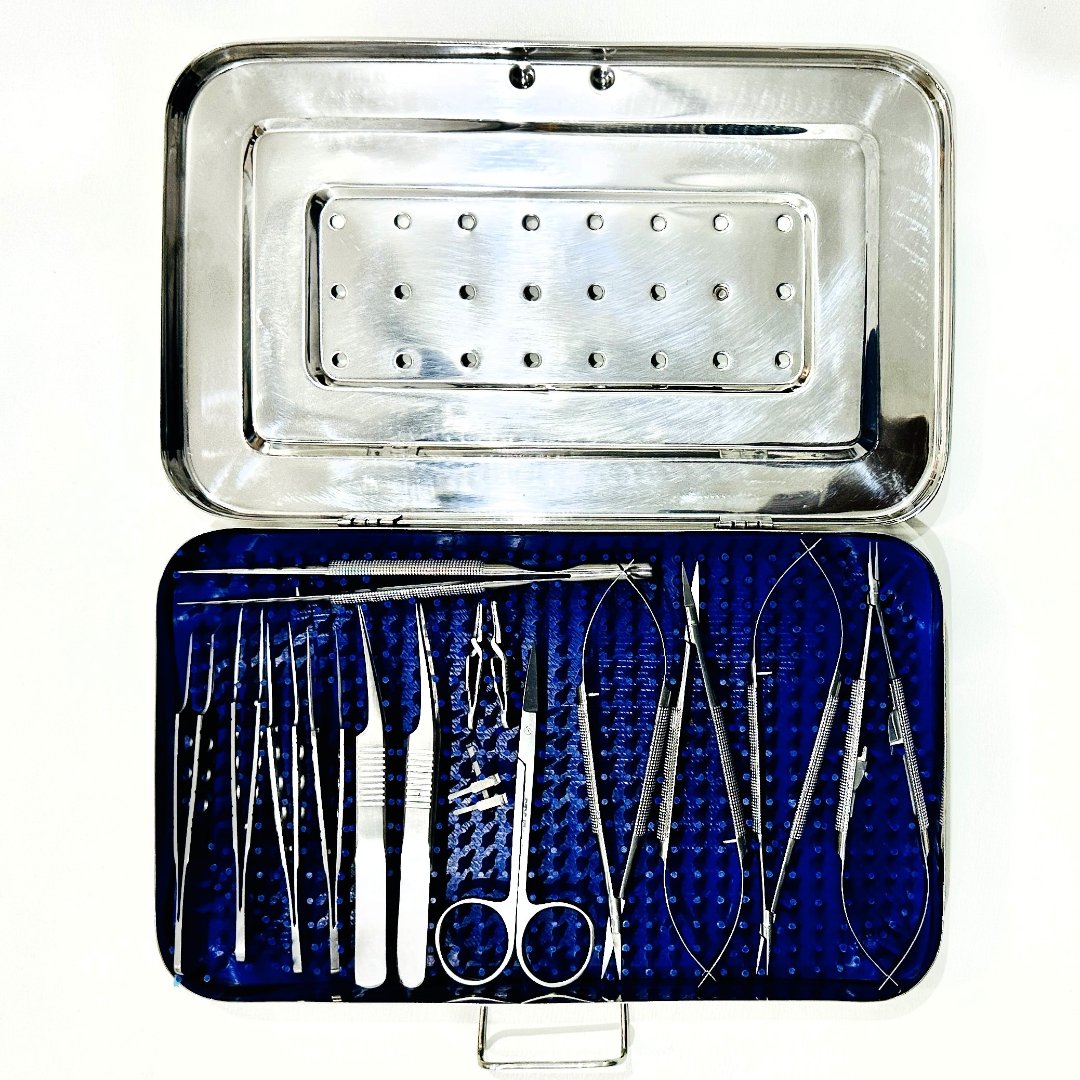 01 Revlis Microvascular Hand Surgery Clamp Instruments Kit - Image 2