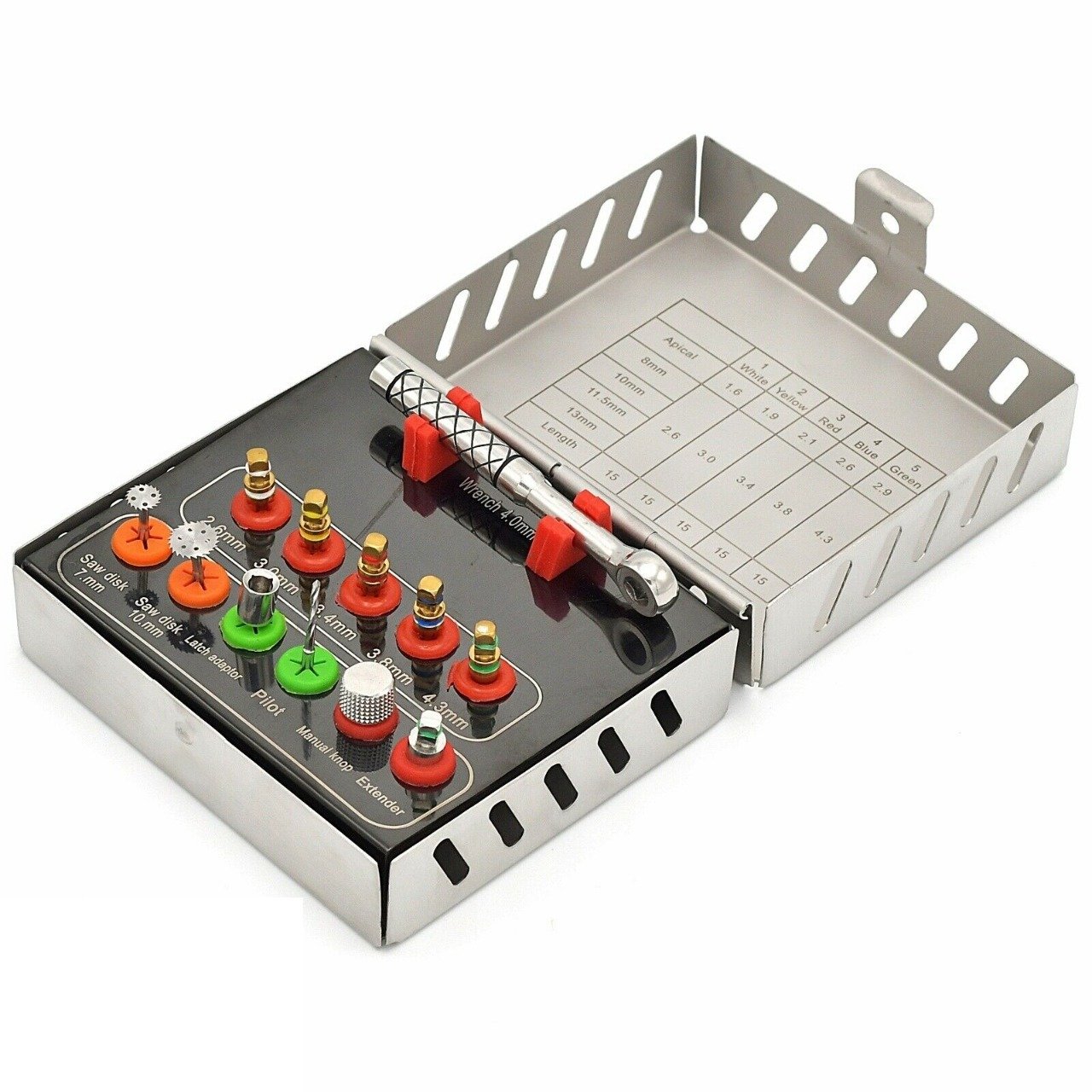 01 Bone Expander Kit with Saw Disc Dental Instruments - Image 1