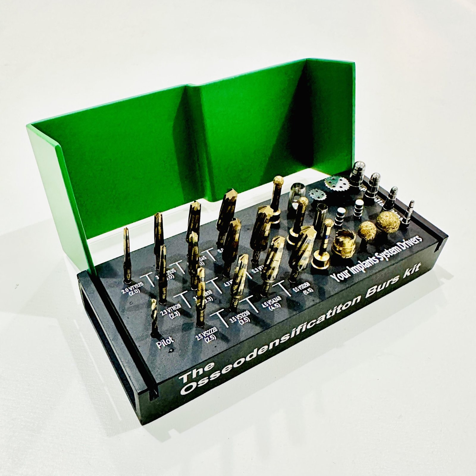 01 Dental Implant Osseodensification Burs Kit Sinus Lateral Approach - Image 1