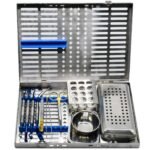 PRF – GRF Box with Instruments Platelet Rich Fibrin (PRF) Bone Grafting Dental Instruments