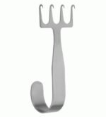 Freeman Rake Retractor 10cm 4 Sharp Prongs