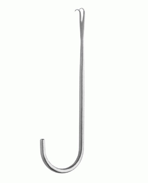 04 Freeman Rake Retractor 10cm 2 Sharp Prongs - Image 2