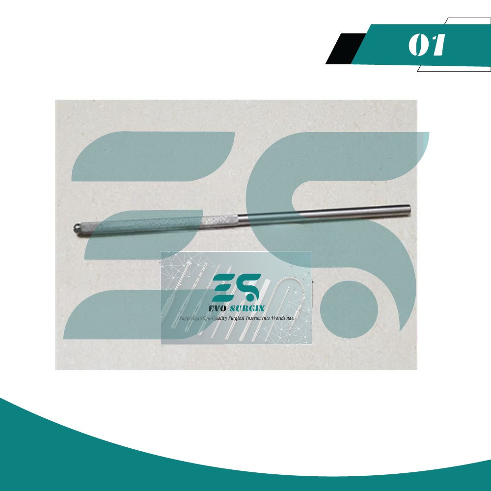 04 Beaver Scalpel Handle 12.5cm Round - Image 2