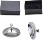 Eye Shield 26X18mm Small, Stainless Steel, Pair of 2