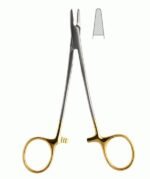 Baumgartner Needle Holder with Tungsten Carbide Inserts T.C 14cm