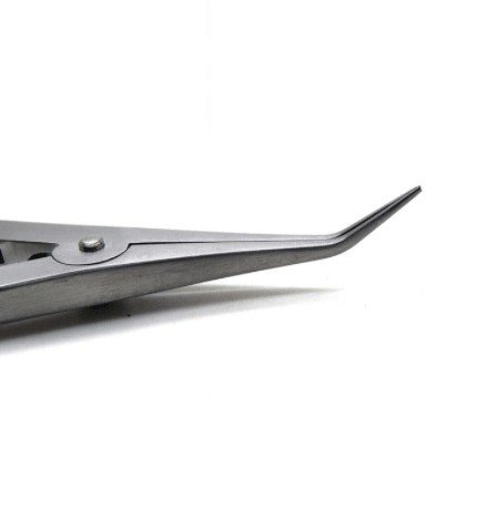 Castroviejo Measuring Caliper, 20mm Range 7cm, Angled 1 Castroviejo Measuring Caliper, 20mm Range 7cm, Angled - Image 2
