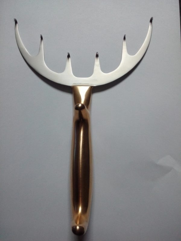 Coronal Lift Retractor 6 Sharp Prongs, 8¼”21cm 1 Coronal Lift Retractor 6 Sharp Prongs, 8¼”/21cm - Image 2