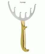 Coronal Lift Retractor 6 Sharp Prongs, 8¼”/21cm