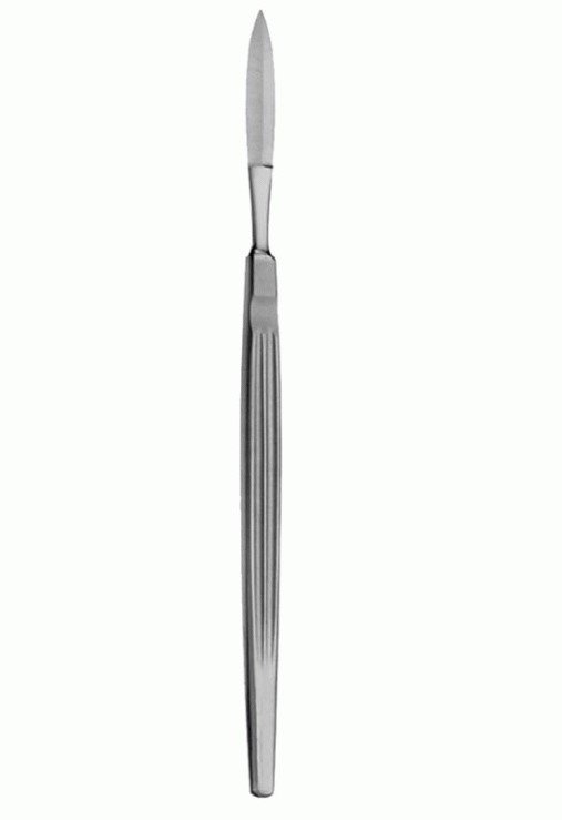 Cottle Double Edge KnifeKnives 15cm, Straight Cottle Double Edge Knife 15cm Straight – EVO Brand | Evo Surgix - Image 1