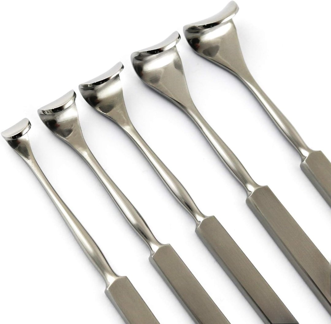 Desmarres Eyelid Retractor 14cm Dull Blades Desmarres Eyelid Retractors Set of 5 - Image 2