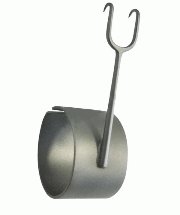 Millard Cottle Retractor With Finger Ring, 2 Sharp Prongs, 5.5cm Millard Cottle Retractor With Finger Ring, 2 Sharp Prongs, 5.5cm - Image 1
