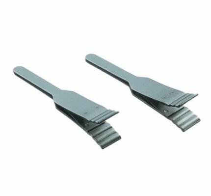 Microvascular Single Clamp, Dia 0.6mm – 1.4mm, Length 11mm, For Veins