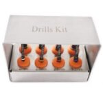 Dental Implant Drills Burs Black Titanium Coated 8 Pcs - Image 3
