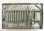 33 PCS ADVANCED DENTAL INSTRUMENTS IMPLANT ORAL SURGERY KIT IMPLANTOLOGY SCALPLES AND BLADEAS MOUTH MIRROR PROBE AND EXPLORER - Image 3