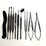 Dental Instruments Implant Oral Surgery Kit Black Scalpels and Blades - Image 2