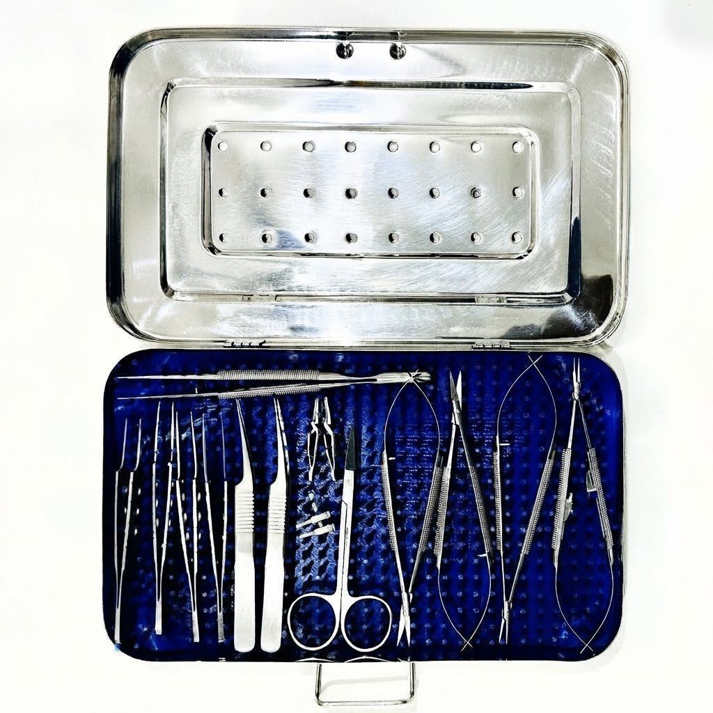 Gemini_Generated_Image_nhmziynhmziynhmz EvoSurgix Microvascular Hand Surgery Clamp Instruments Kit - Image 1